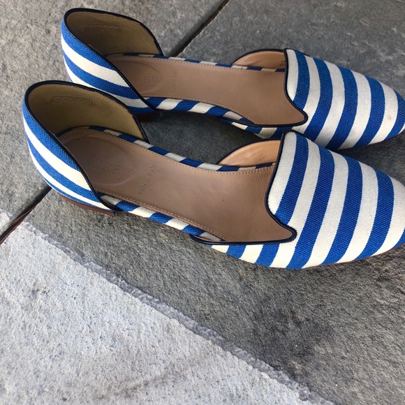 J Crew stripe flats - Picture 3 of 4